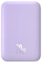 Baseus Mini 6.000 mAh - Powerbank - Draadloos opladen met MagSafe 15W - Paars