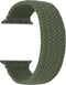 iMoshion Gevlochten nylon bandje voor de Apple Watch Series 1 / 2 / 3 / 4 / 5 / 6 / 7 / 8 / 9 / SE / Ultra (2) - 42 / 44 / 45 / 49 mm - Groen