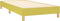 vidaXL - Bedframe - stof - groen - 80x200 - cm