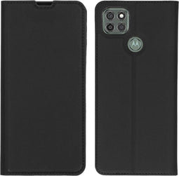 iMoshion Hoesje Geschikt voor Motorola Moto G9 Power Hoesje Met Pasjeshouder - iMoshion Slim Folio Bookcase - Zwart