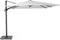 Platinum Challenger T² - Zweefparasol - 300x300 cm - Dubbel Kantelbaar - 360° Draaibaar - Wit - 96% UV protectie