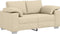 vidaXL - Crème - Loveseat - - - 120 - cm - Stof