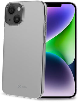Celly Gelskin (iPhone 14 Plus) - Soft Case - Krasbestendig - Transparant