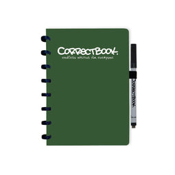 Correctbook Original Forest Green gelijnd - Uitwisbaar / Whiteboard Notitieboek