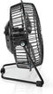 Nedis Tafelventilator - USB Gevoed - Diameter 150 mm 3 W - Zwart