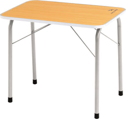Easy Camp Caylar - Campingtafel - Compact met bamboo top - Silver