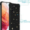 iMoshion Hoesje Geschikt voor Samsung Galaxy S21 Hoesje Met Koord - iMoshion Design Hoesje met Koord - Goud / Zwart / Stars Gold