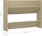 vidaXL-Wandschoenenkasten-2-st-80x18x60-cm-spaanplaat-sonoma-eiken
