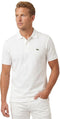 Lacoste Heren Poloshirt - Korte Mouwen - Wijd Model - Wit - Maat 5XL