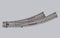 H0 Piko A-rails 55222 Gebogen wissel, Links 1 stuk(s)