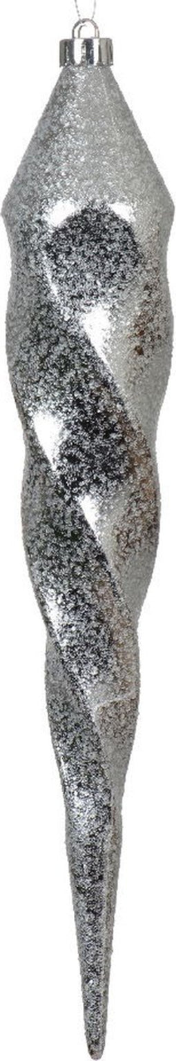 Ijspegel kunststof b5h30 cm wit