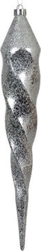 Ijspegel kunststof b5h30 cm wit