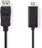 Nedis CCGP37100BK10 - DisplayPort naar HDMI Kabel - 100cm - Zwart