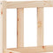 vidaXL - Bedframe - extra - lang - zonder - matras - massief - grenenhout - 200x220 - cm