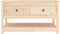 vidaXL - Salontafel - 102x49x55 - cm - massief - grenenhout
