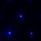 vidaXL Kerstnetverlichting 306 LED's binnen en buiten 3x3 m blauw