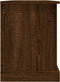 vidaXL - Tv-meubel - 99,5x35,5x48 - cm - bewerkt - hout - bruin - eikenkleur