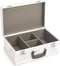 Perel Cd-koffer - 60 cd's - Sleutelslot 2 sleutels Aluminium 424 x 265 x 173 mm