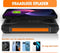 LAKOO Solar Powerbank - 30000 mAh - Waterdicht Zonne-energie Draadloos Opladen