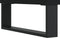 vidaXL - Dressoir - 34,5x34x90 - cm - bewerkt - hout - zwart