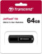 Transcend JetFlash 700 - USB-stick 64 GB - USB 3.0 - Zwart