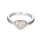 Esprit ESRG92356B - Ring - 925 Sterling Zilver - Hart met Zirkonia - Maat 57