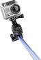 Selfiestick Mantona Handstativ 8 Cm 1/4 Inch Blauw Incl. Handlus