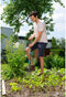 GARDENA NatureLine Spitvork - FSC Keurmerk - Ergonomische steel - Grijs