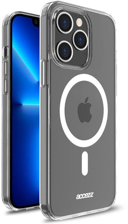 Accezz Clear Backcover - MagSafe - iPhone 13 Pro Max - Transparant