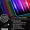 RGB Gaming Muismat 900x400mm XXL 13 LED Lichteffecten Oppervlak Glad Antislip Computer PC en Laptop Kleurrijke Muismat B