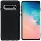 iMoshion Hoesje Geschikt voor Samsung Galaxy S10 Hoesje Siliconen - iMoshion Color Backcover - Zwart