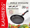 Vispan ovale inductie - Afneembare Handgreep, Gegoten Aluminium - PFOA vrij