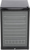 Husky KK111-BK-NL-HU - Koelkast Tafelmodel - Glazen Deur - 130 Liter - 40dB - Zwart