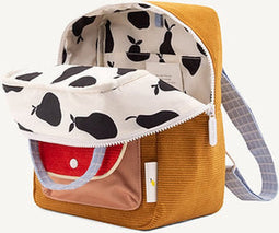 Sticky Lemon Backpack/Boekentas Small Farmhouse - Corduroy - Homemade Honey
