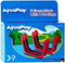 AquaPlay - Connector met afdekstrips - Waterbaanaccessoires - Blauw (2 stuks)