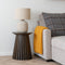 House Nordic Sidetable Osaka - Eikenfineer - Smoked - Ø40x50cm