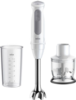 Braun MultiQuick 5 MQ50.201M - Staafmixer - 1000 W - 21 snelheden - Wit