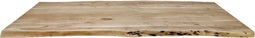 Rechthoekige tafel SoHo - 250x100x73 - Naturel/zwart - Acaciahout/metaal