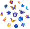 UNIDRAGON Houten Puzzel Voor Volwassenen Dier - Intersterrenstelsel Vlinder - 108 stukjes - Small 23x17 cm