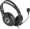 Natec NSL-1178 - Over-Ear Headphones met Microfoon - 40mm Drivers - Zwart