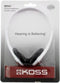 Koss KPH7 - On-Ear Koptelefoon - 40 mm luidspreker - 3,5 mm jack - Wit