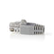Nedis RJ45-Connector - Male - Solid UTP CAT6 - Recht - Verguld - 10 Stuks - PVC - Grijs - Doos