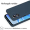 iMoshion Hoesje Geschikt voor Oppo A17 Hoesje Siliconen - iMoshion Color Backcover - Donkerblauw