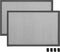 vidaXL Raamhor uitschuifbaar (100-193)x75 cm antracietkleurig