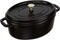 Staub Braadpan Ovaal Cocotte Zwart - ø 29 cm / 4.2 liter