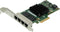 Intel Ethernet Server Adapter I350-T4V2 - Netwerkadapter - 4x 1Gbps Ethernet - PCI-e 2.1 x4