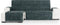 Hoes voor chaise longue met korte armleuning links Eysa TURIN Antraciet Antracietgrijs 100 x 110 x 350 cm