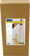 Raadhuis handafroller - voor stretchfolie - metaal geel - RD-351197