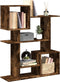 vidaXL - Kamerscherm - / - boekenkast - 92x29x112 - cm - hout - gerookt - eiken