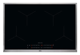 AEG IKB8443SXB - Inductiekookplaat - 80 cm - 4 MaxiSense-kookzones - DirectControl - Powerbooster